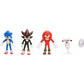 Sonic 3 Movie Action Figures, 5-Pack Collector Set with Sonic, Knuckles, Shadow, Drone & Buzz Bomber