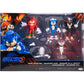 Sonic 3 Movie Action Figures, 5-Pack Collector Set with Sonic, Knuckles, Shadow, Drone & Buzz Bomber