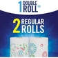 SPARKLE Sparkle Pick-A-Size Paper Towels, Spirited Prints, 6 Double Rolls = 12 Regular Rolls, Everyday Value Paper Towel With Full And Half Sheets