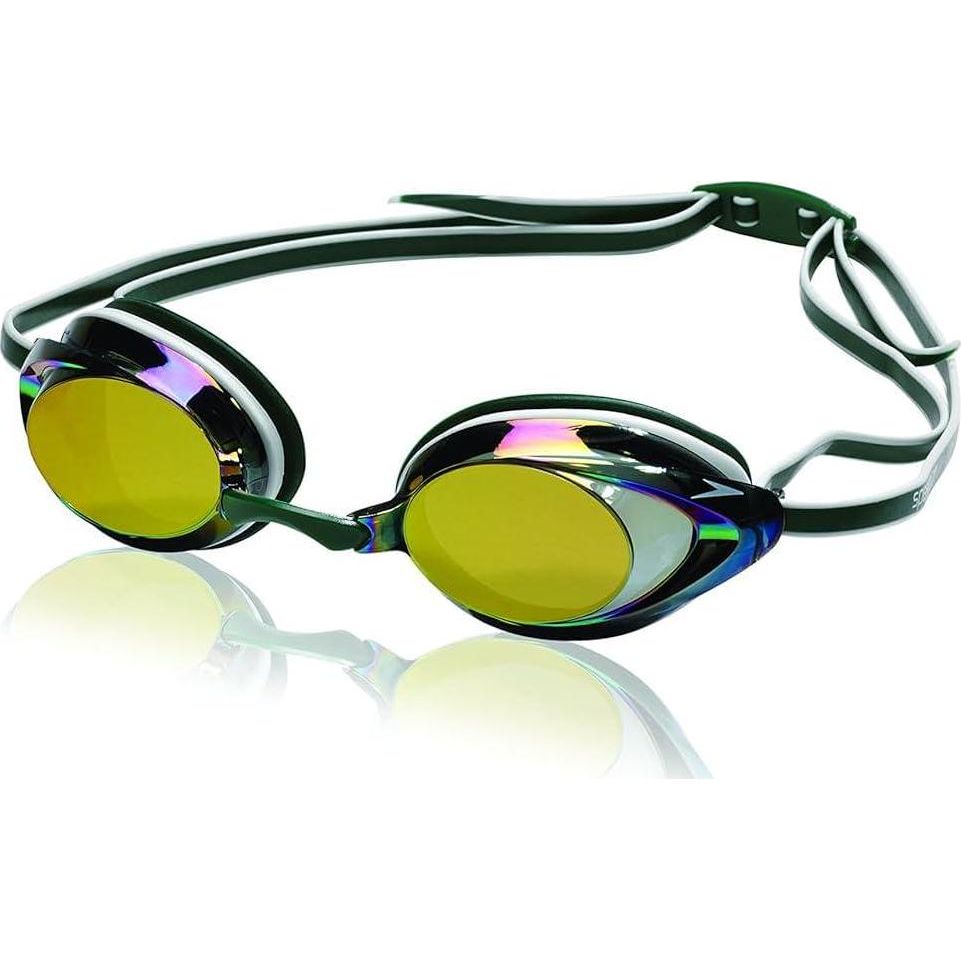 Speedo Unisex-Adult Swim Goggles Mirrored Vanquisher 2.0,Does not Apply