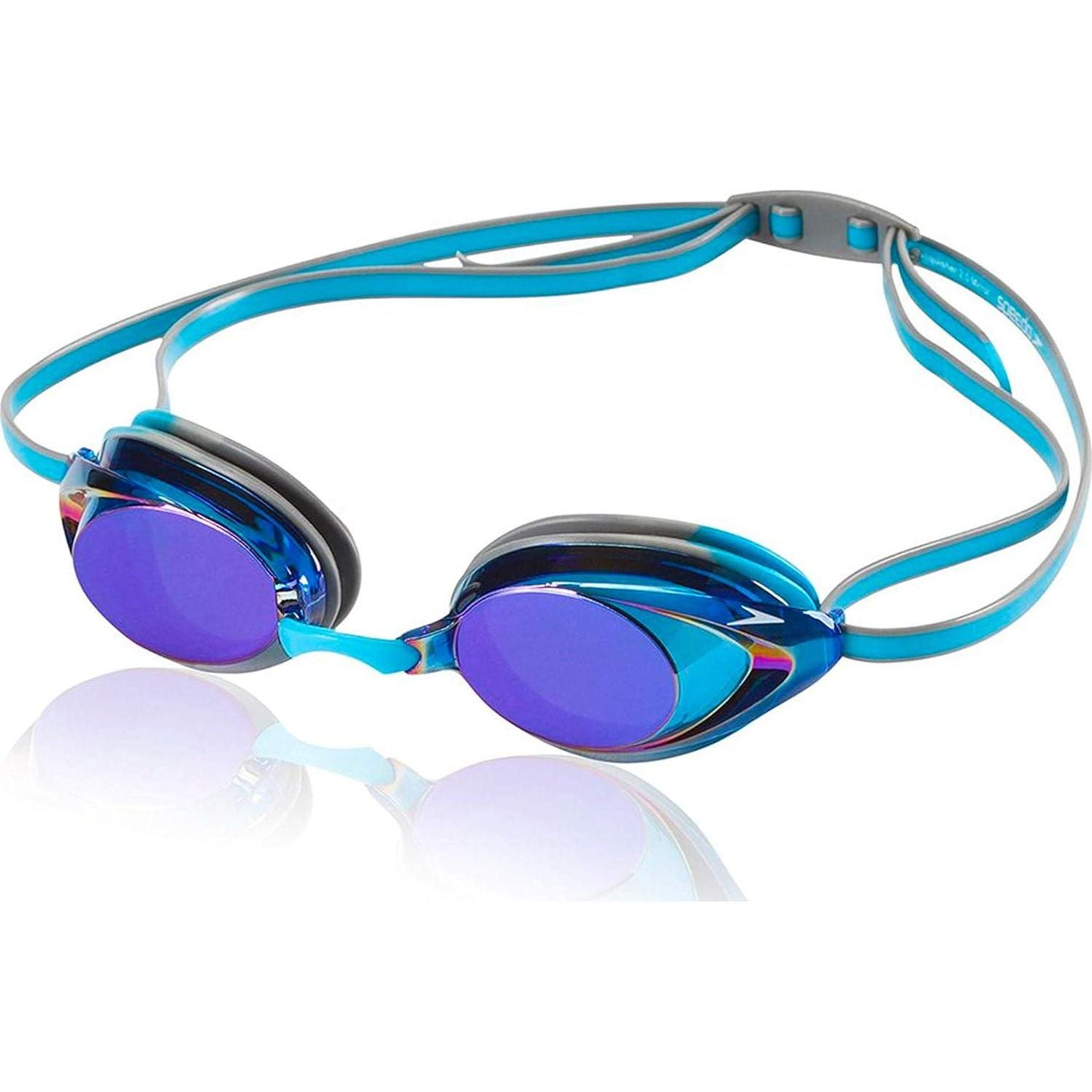 Speedo Unisex-Adult Swim Goggles Mirrored Vanquisher 2.0,Does not Apply