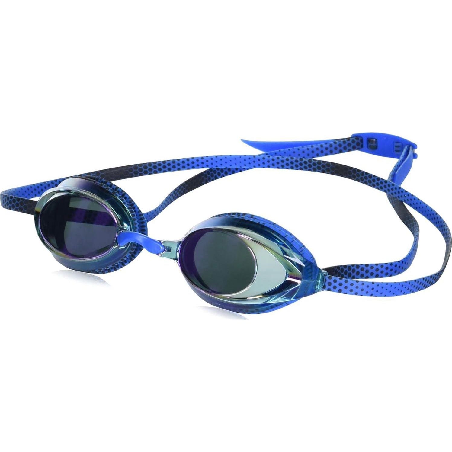 Speedo Unisex-Adult Swim Goggles Mirrored Vanquisher 2.0,Does not Apply