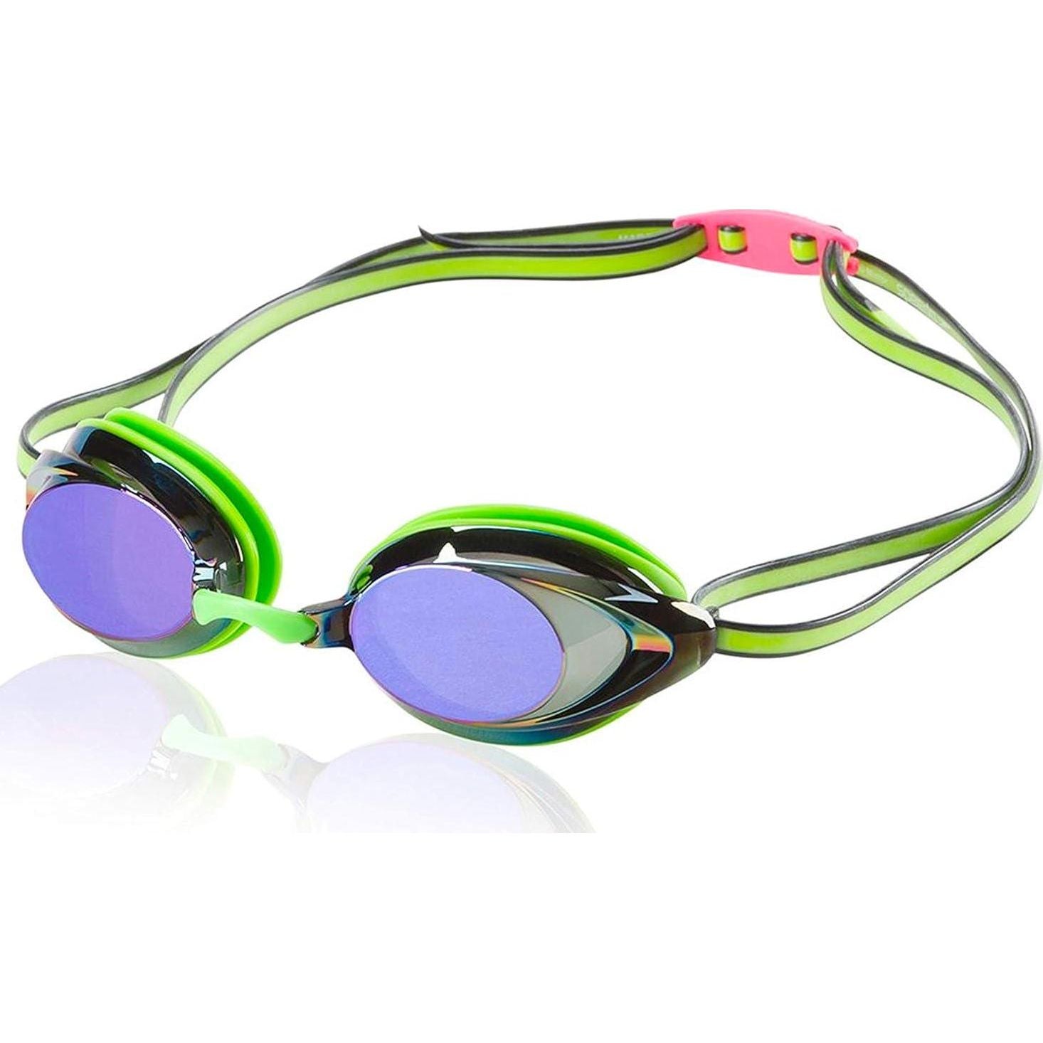 Speedo Unisex-Adult Swim Goggles Mirrored Vanquisher 2.0,Does not Apply