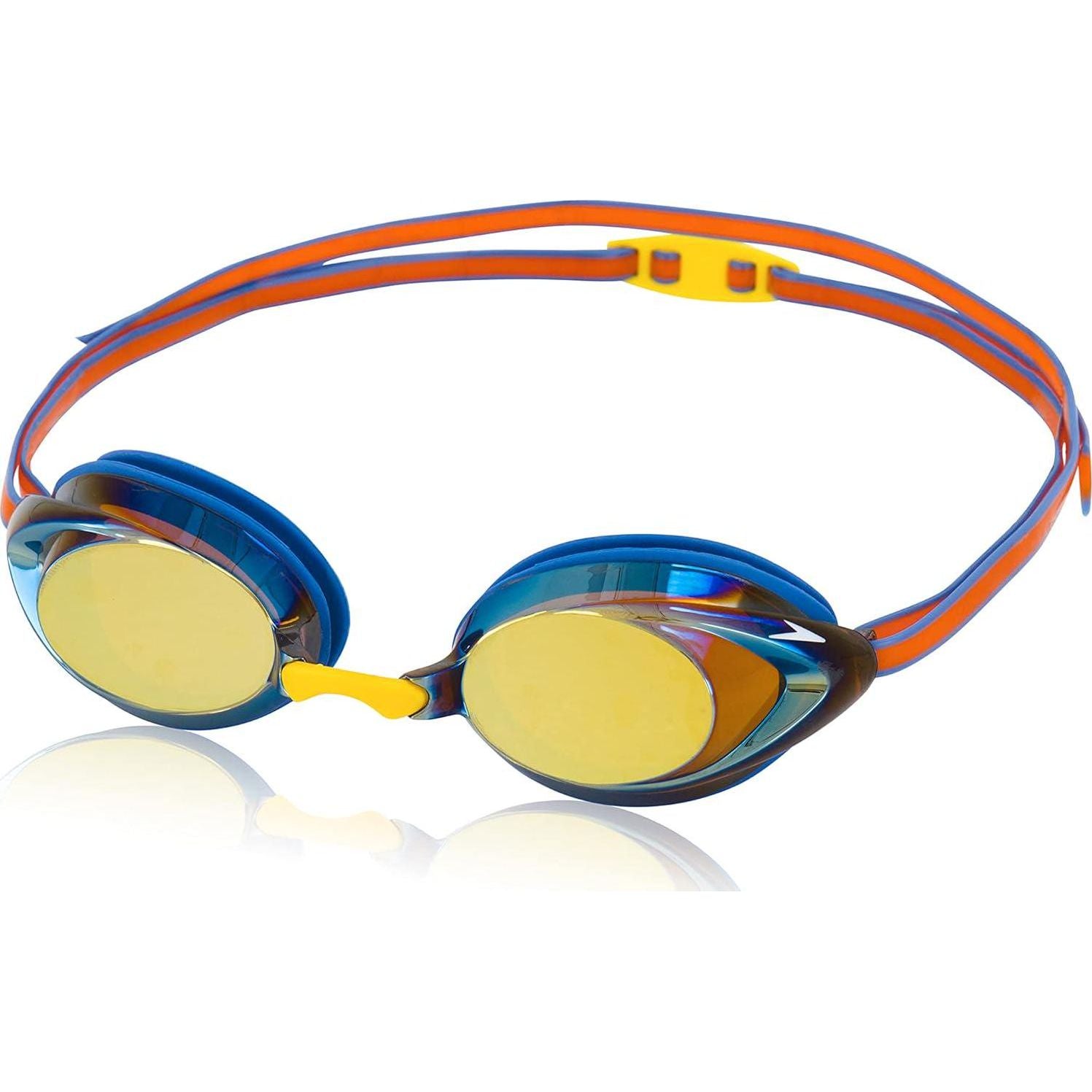 Speedo Unisex-Adult Swim Goggles Mirrored Vanquisher 2.0,Does not Apply