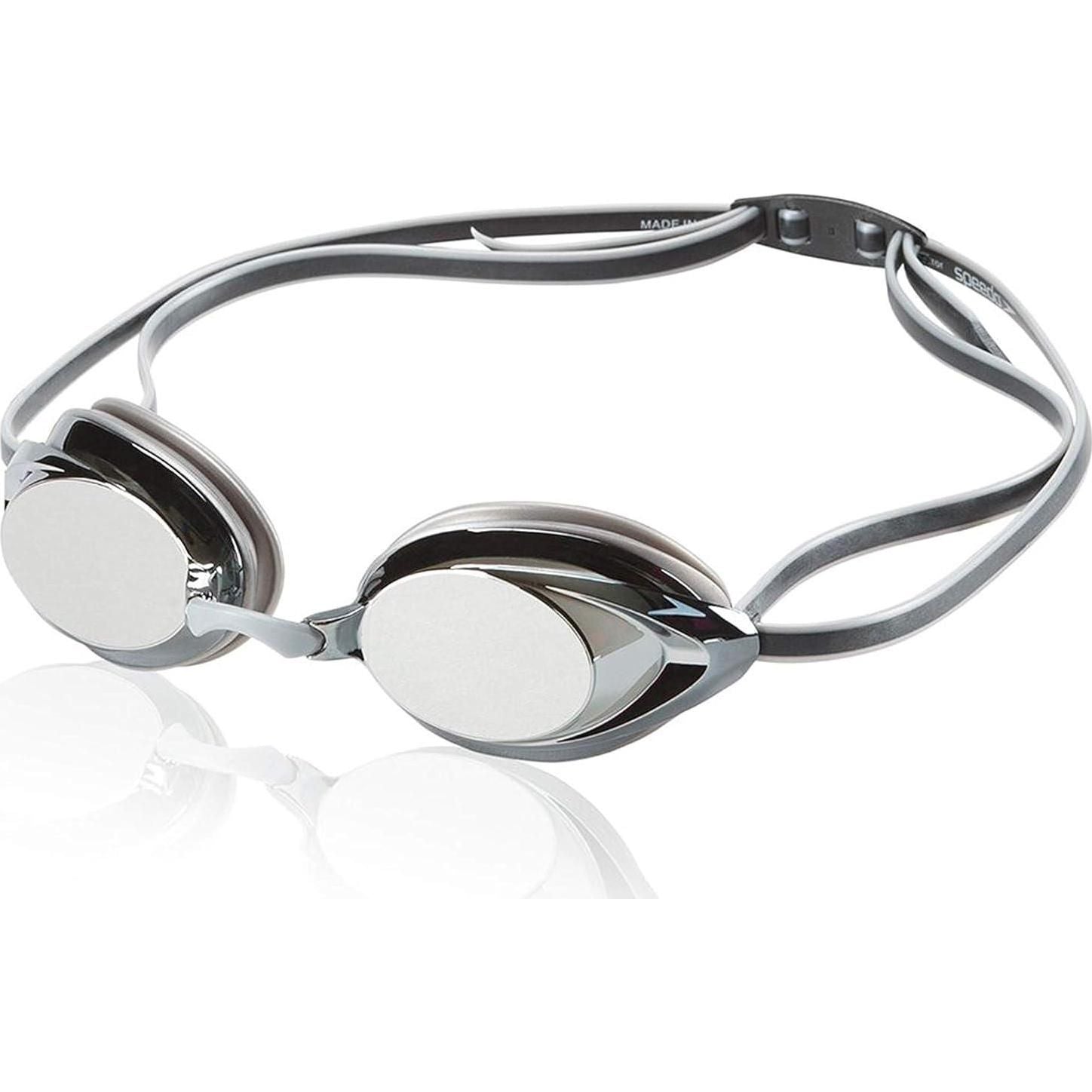 Speedo Unisex-Adult Swim Goggles Mirrored Vanquisher 2.0,Does not Apply