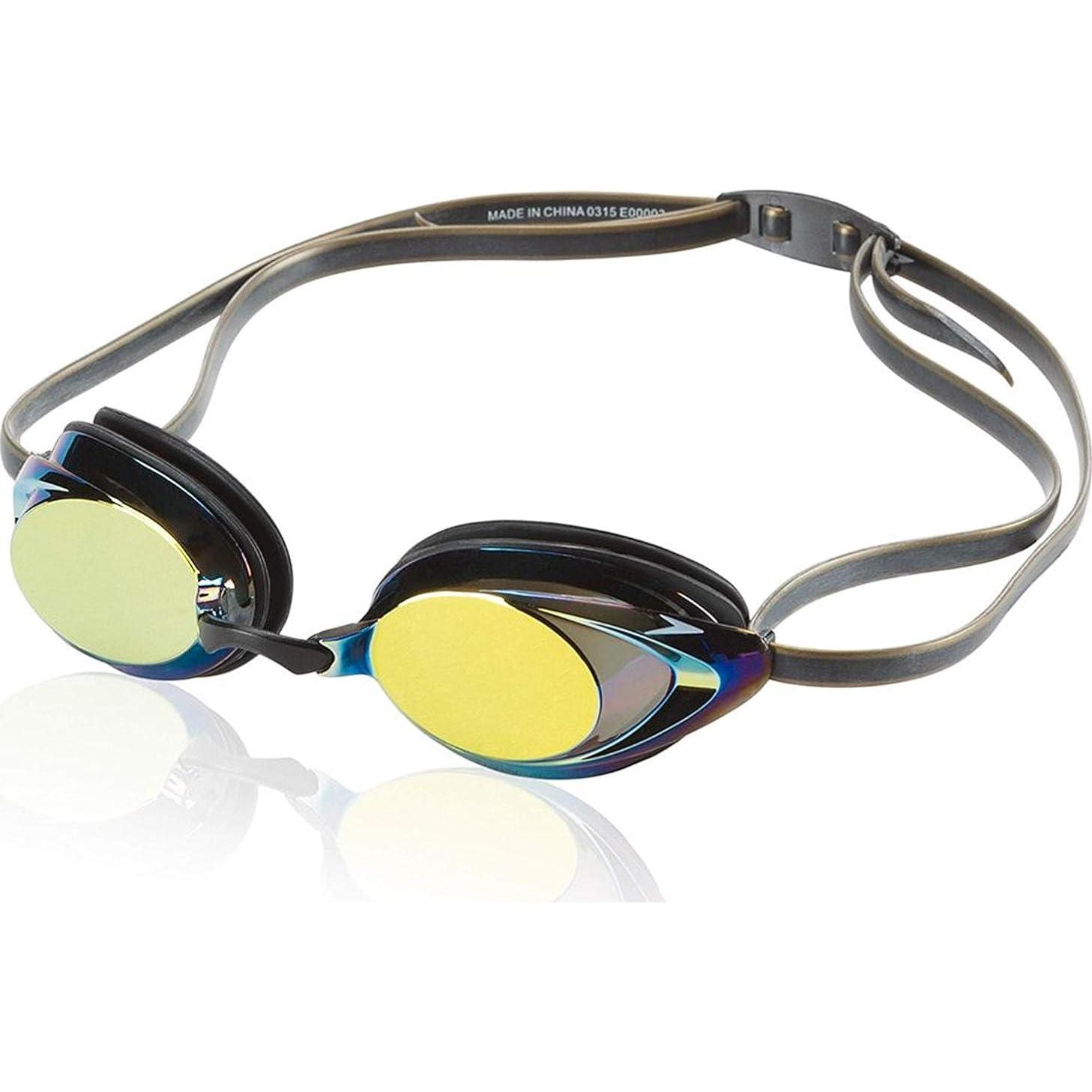 Speedo Unisex-Adult Swim Goggles Mirrored Vanquisher 2.0,Does not Apply