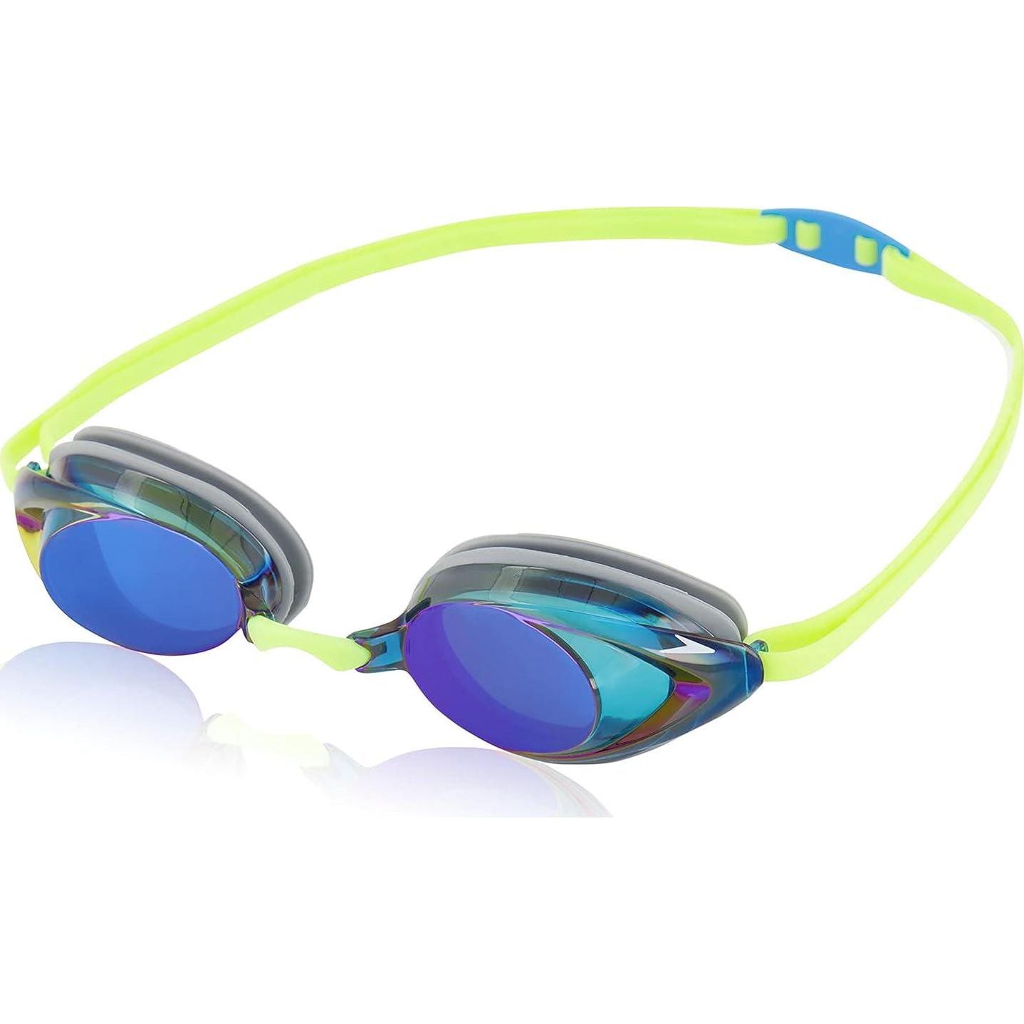 Speedo Unisex-Adult Swim Goggles Mirrored Vanquisher 2.0,Does not Apply