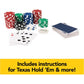 Spin Master Cardinal Classics Poker Set 300 Pieces with Chips Dice and Case Ages 8 and Up