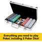 Spin Master Cardinal Classics Poker Set 300 Pieces with Chips Dice and Case Ages 8 and Up