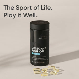 Sports Research Omega-3 Fish Oil Triple Strength Softgels