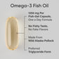 Sports Research Triple Strength Omega-3 Fish Oil, Burpless, EPA & DHA Fatty Acids from Wild Alaskan Pollock, 1250mg, 90 Count