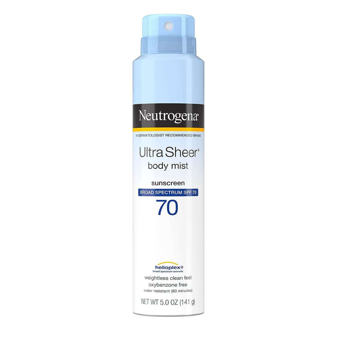 Neutrogena Ultra Sheer SPF 70 Sunscreen Body Mist 141g