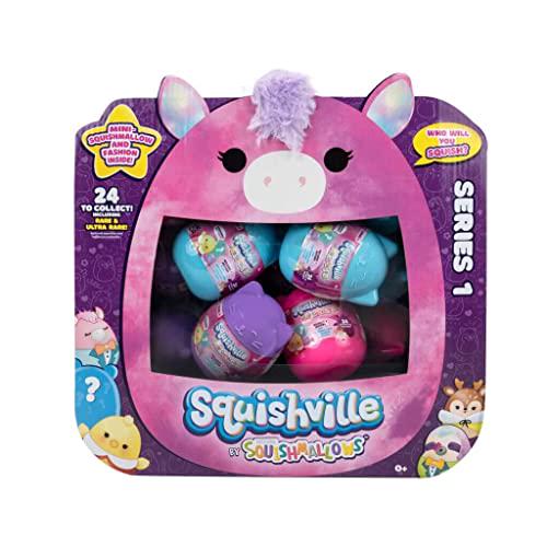 Squishmallow Squishville Mystery Mini Plush, Series 1, 1 Blind Pack, Official Jazwares Plush, Cute Assorted Toy