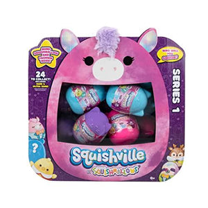 Squishmallow Squishville Mystery Mini Plush, Series 1, 1 Blind Pack, Official Jazwares Plush, Cute Assorted Toy