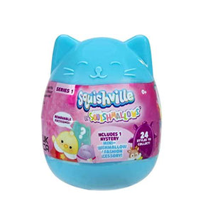 Squishmallow Squishville Mystery Mini Plush, Series 1, 1 Blind Pack, Official Jazwares Plush, Cute Assorted Toy