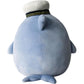 Squishmallows 8-Inch Samir Blue Whale with Sailor Hat – Ultra-Soft Plush, Official Kellytoy Collectible, Cuddly Stuffed Animal for Kids & Fans