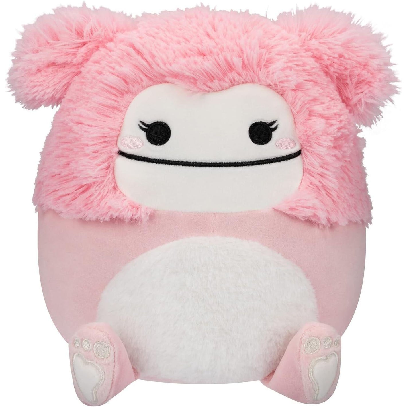 Squishmallows 8 Inch Brina the Pink Bigfoot Plush, 1 Pc, Soft Belly, Official Kellytoy Collectible Stuffed Toy