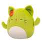 Squishmallows 8 Inch Ms Miss Green Cactus Cat Official Jazwares Plush Toy Collectible Soft Stuffed Animal