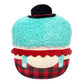 Squishmallows Ukee Clown 12 Inch Plush Toy with Teal Hair and Bowler Hat Official Jazwares Soft Toy