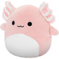 Squishmallows 5" Archie Pink Axolotl, 1 Pc Plush with White Belly, Ultra Soft, Official Jazwares Mini Toy