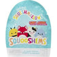 Squishmallows Squooshems Blind Pack, 1 Pc, Mystery Scented Squishy Toy, Official Soft Collectible Plush