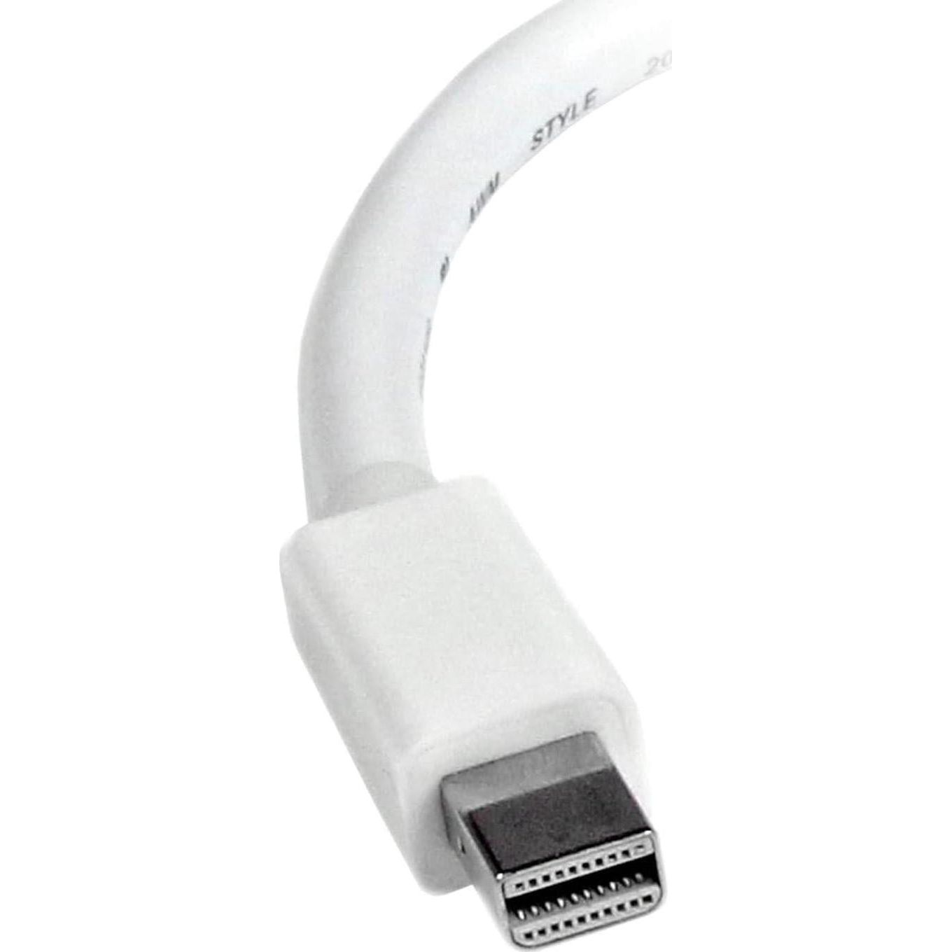StarTech.com Mini DisplayPort To HDMI Adapter - MDP To HDMI Video Converter - 1080p - Mini DP Or Thunderbolt 1/2 Mac/PC To HDMI Monitor/Display/TV - Passive MDP 1.2 To HDMI Dongle - White (MDP2HDW),