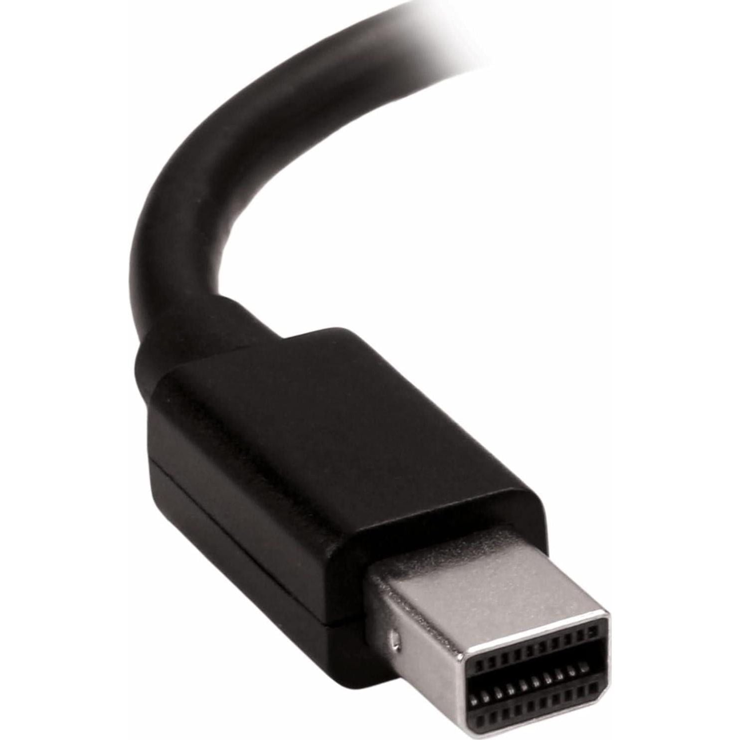 StarTech.com Mini DisplayPort To HDMI Adapter - Active MDP 1.4 To HDMI 2.0 Video Converter - 4K 60Hz - Mini DP Or Thunderbolt 1/2 Mac/PC To HDMI Monitor/TV/Display (MDP2HD4K60S), Black,