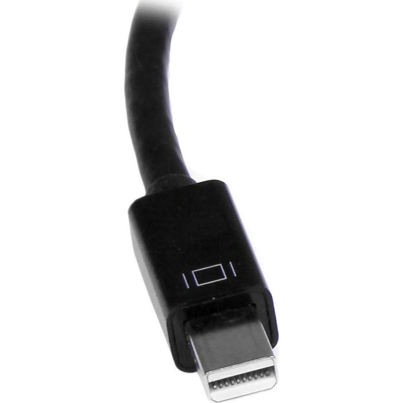StarTech.com Mini DisplayPort To HDMI Adapter - Active MDP To HDMI Video Converter - 4K 30Hz - Mini DP Or Thunderbolt 1/2 Mac/PC To HDMI Monitor/TV/Display - MDP 1.2 To HDMI Adapter Dongle (MDP2HD4KS),