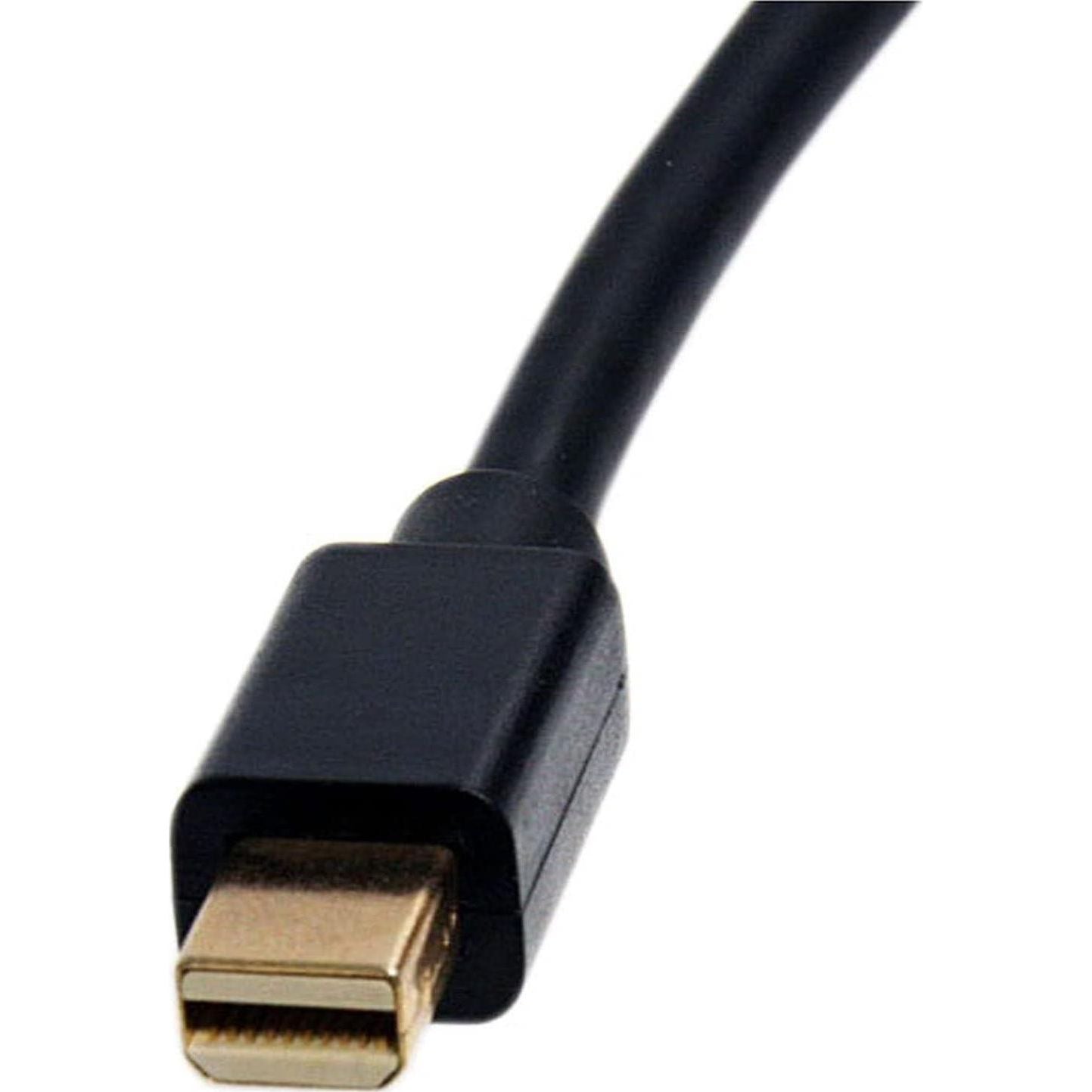 StarTech.com Mini DisplayPort To HDMI Adapter - 1080p - Mini DP To HDMI Monitor/Display/TV - Passive MDP 1.2 To HDMI Adapter Dongle Video Converter - Upgraded Version Is MDP2HDEC (MDP2HDMI),Black,