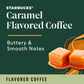 Starbucks Caramel Flavored K-Cup Coffee Pods, 100% Arabica, Medium Roast, 40 Pods per Box