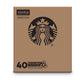 Starbucks Blonde Medium & Dark Roast Coffee Variety Pack, 40 K-Cup Pods, 100% Arabica