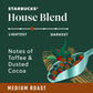 Starbucks Starbucks K-Cup Coffee Pods, Medium Roast, House Blend For Keurig Coffee Makers, 100% Arabica, 1 Box (75 Pods)