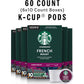 Starbucks Starbucks K-Cup Coffee Pods, Dark Roast Coffee, French Roast For Keurig Brewers, 100% Arabica, 6 Boxes (60 Pods Total)