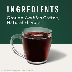 Starbucks Starbucks K-Cup Coffee Pods, Naturally Flavored Coffee Variety Pack For Keurig Brewers, 100% Arabica, 1 Box (40 Pods)