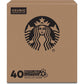 Starbucks Starbucks Light Roast K-Cup Coffee Pods Veranda For Keurig Brewers 1 Box (40 Pods)