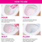 Stardrops Stardrops The Pink Stuff Miracle Power Foaming Toilet Cleaner Self-Activating Formula For Deep Cleaning, Stain Removal, And A Fresh Shine Bathroom Essential