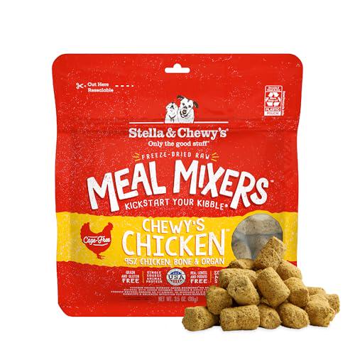 Stella & Chewy's Freeze Dried Chicken Meal Mixers Dog Food Topper 3.5 oz Grain Free Picky Eaters