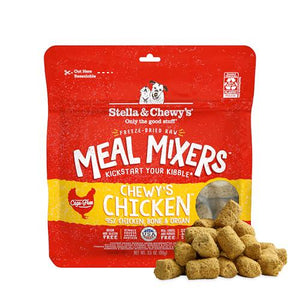 Stella & Chewy's Freeze Dried Chicken Meal Mixers Dog Food Topper 3.5 oz Grain Free Picky Eaters