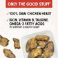 Stella & Chewy's Freeze-Dried Chicken Heart Dog Treats Single Ingredient 11 oz