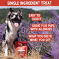Stella & Chewy's Freeze-Dried Chicken Heart Dog Treats Single Ingredient 11 oz