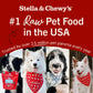 Stella & Chewy's Freeze Dried Beef Heart Dog Treats 3 oz Single Ingredient High Protein Picky Eater Friendly Training Snack