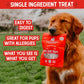 Stella & Chewy's Freeze Dried Beef Heart Dog Treats 3 oz Single Ingredient High Protein Picky Eater Friendly Training Snack