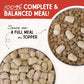 Stella & Chewy's Meal Mixers 8 oz Beef Freeze Dried Raw Dog Food Topper with Organs and Bone Grain Free for Picky Eaters