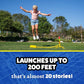 Stomp Rocket Ultra Rocket Launcher Kit, 4 Foam Rockets with Adjustable Stand, Ages 5+, Outdoor Toy for Kids