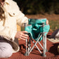 Summer By Bright Starts Pop 'N Sit Portable Booster Chair, Floor Seat, Indoor/Outdoor Use, Compact Fold, Teal, 6 Mos - 3 Yrs,
