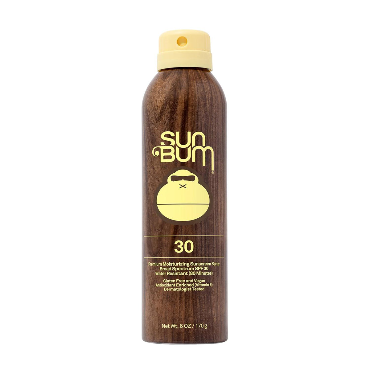 Sun Bum Sun Bum Original SPF 30 Sunscreen Body Spray | Broad Spectrum Moisturizing Sunblock With Vitamin E | Hawaii 104 Act Compliant (Octinoxate And Oxybenzone Free) | 6 Oz