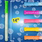 Sunny Days Maxx Bubbles Wands 4 oz Each Pack of 6 Blue Outdoor Summer Toy and Party Favor for Kids Ages 3 and Up