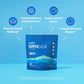 Nello Supercalm Powdered Drink Mix, Blue Coconut, 20 Servings, L-Theanine, Ashwagandha & Magnesium for Relaxation & Focus, Sugar-Free