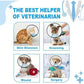 Supet Adjustable Dog Cone Collar After Surgery Recovery Neck Collar for Small Medium Large Dogs
