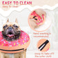 Supet Inflatable Dog Cone Collar for Surgery Recovery Donut Soft E Collar for Small Medium Large Dogs